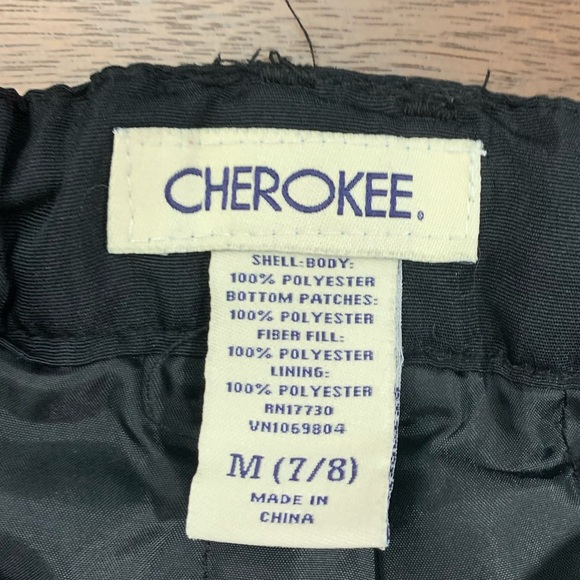 Cherokee Black Snow Pants - Picture 3 of 4